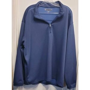 Pebble Beach Men's Pull Over 1/4 Zip Light Weight Sweatshirt Jacket  xxl